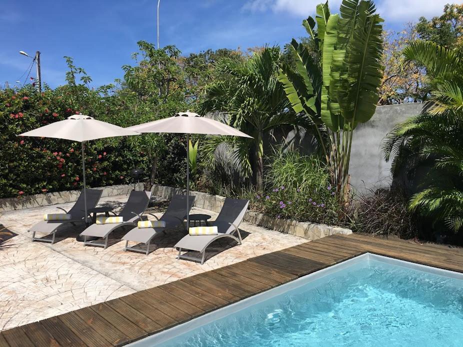 Villa Avec Piscine Privee Saint-Francois  Eksteriør bilde