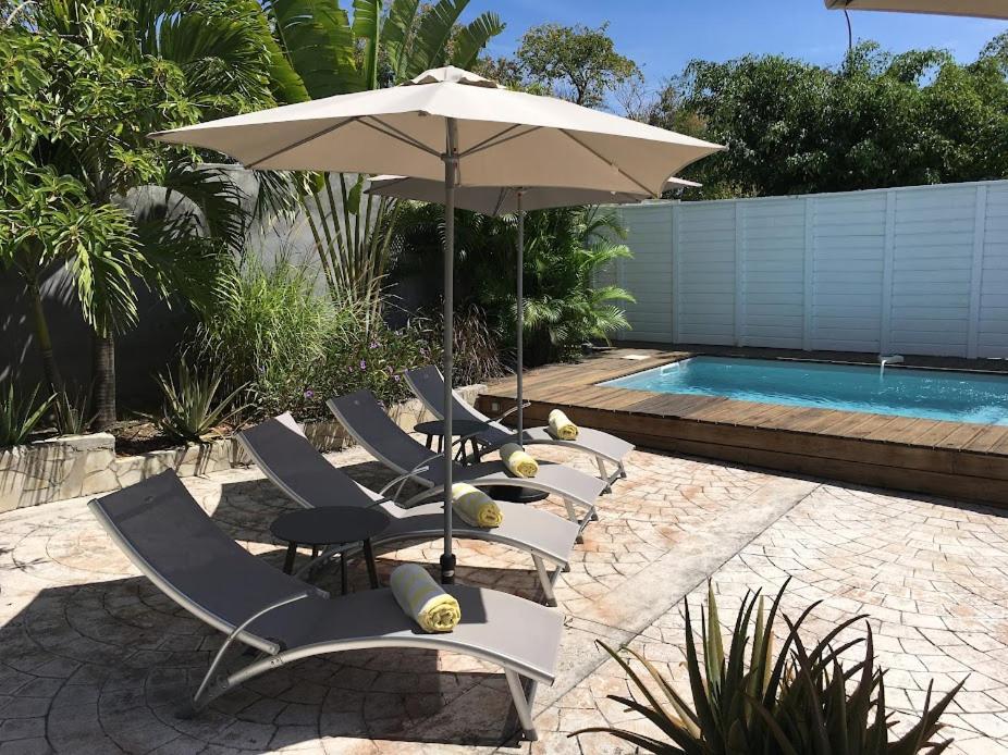 Villa Avec Piscine Privee Saint-Francois  Eksteriør bilde